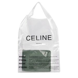 Celine Clear Logo Tote